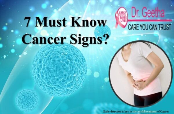 7 warning signs of cancer
